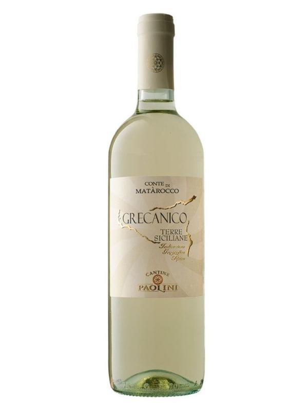 Wino Conte di Matarocco Grecanico 12% 0,75L  (1)
