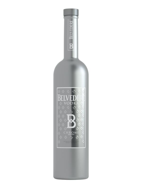 Duża butelka wódki Belvedere Pure Chrome Bespoke 40% 1,75L - podświetlana online (1)