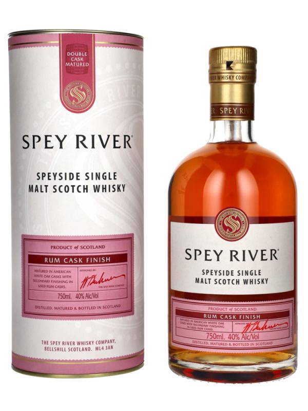 Whisky Spey River Rum Cask Single Malt 40% 0,7L  (1)