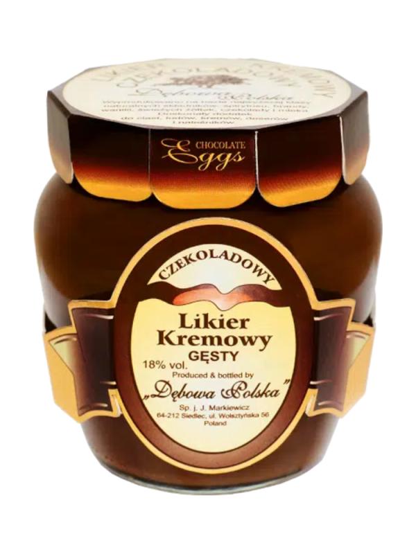 Likier Dębowa Chocolate Cream Czekoladowy 0,1L miniaturka (1)