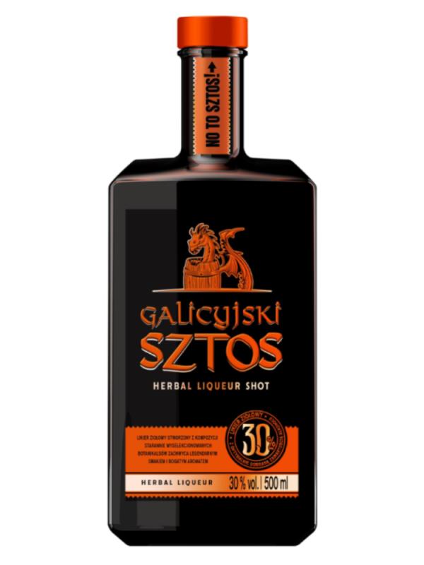 Likier Galicyjski Sztos Herbal Shot 30% 0,5L (1)