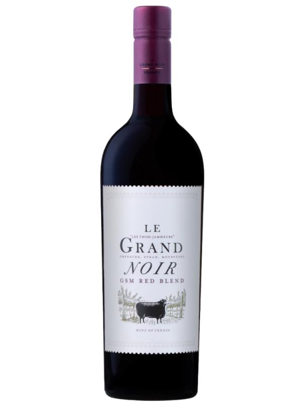 Wino Le Grand Noir GSM czerwone, wytrawne 13,5% 0,75l (1)