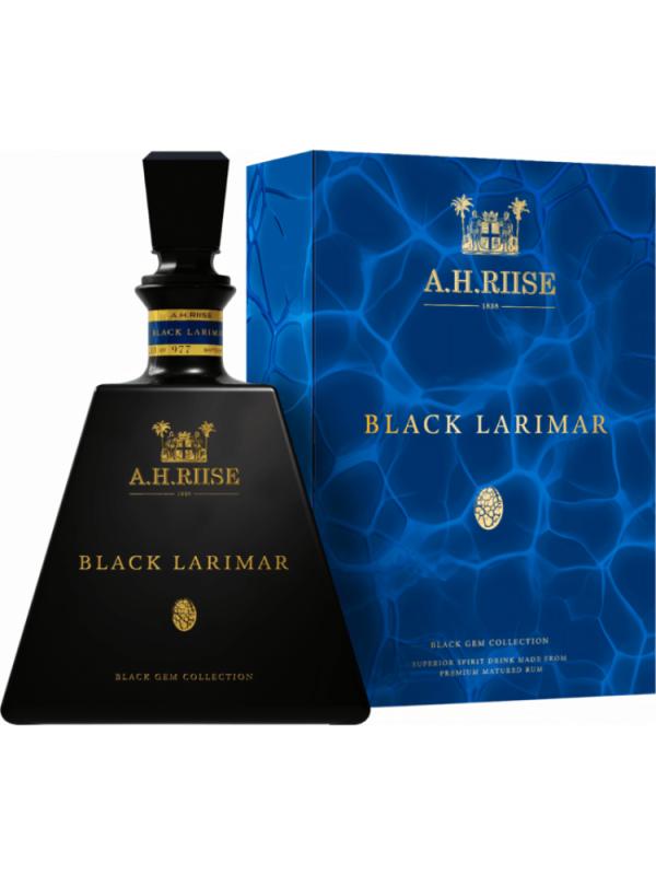Rum A.H. Riise Black Larimar 0,7l 45,2% (1)