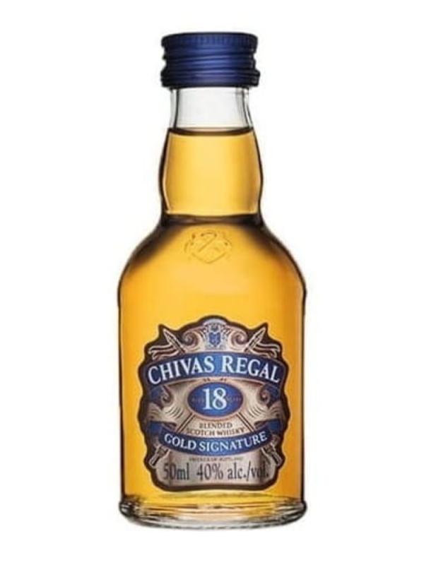 Szkocka whisky Chivas Regal 18YO 0,05l  (1)