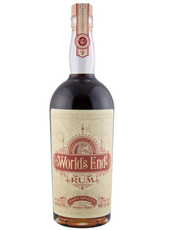 Rum World’s End Dark Spiced 0,7l 40% (1)