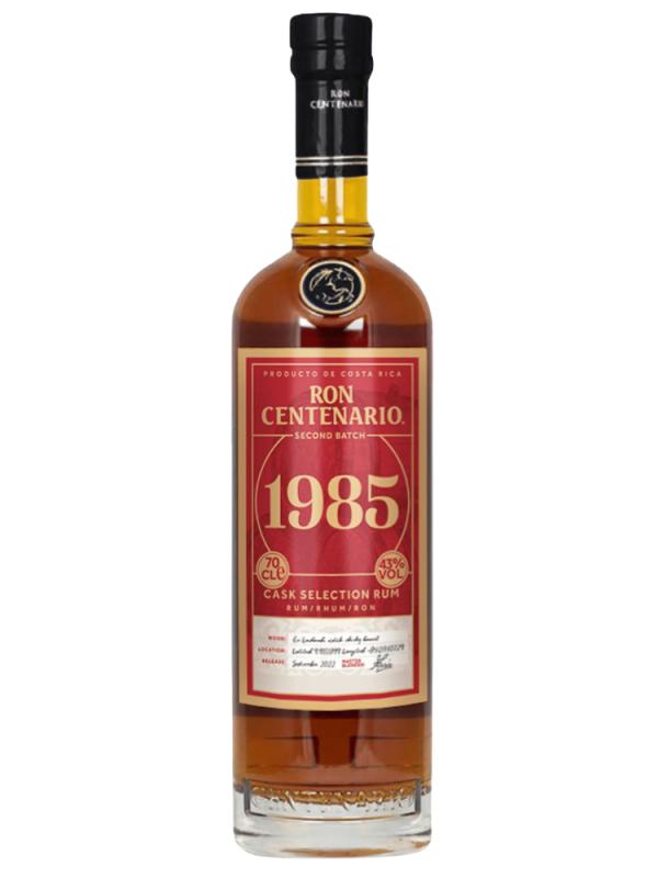 Rum Ron Centenario 1985 Cask Selection 0,7l 43% Kostaryka (1)