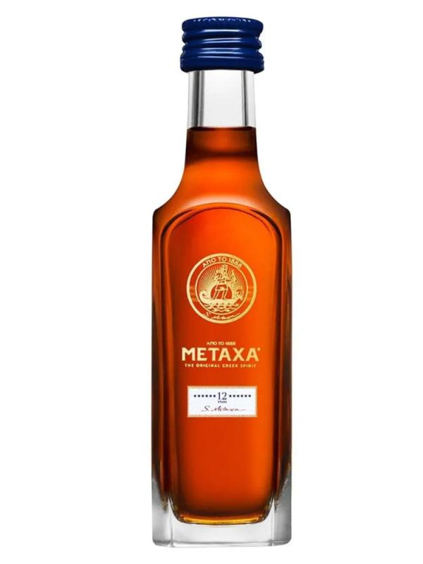 Metaxa 12* miniaturka 50ml 40% (1)