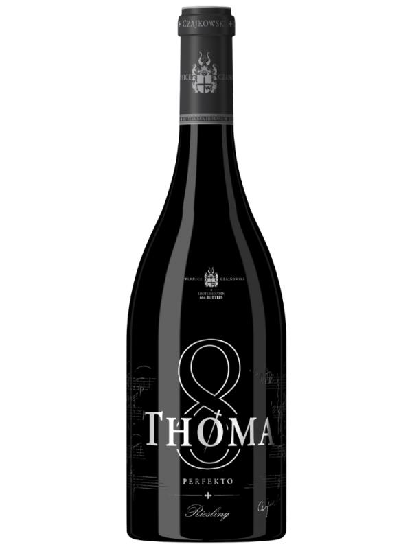 Wino Winnica Czajkowski Thoma N8 Riesling białe, wytrawne 0,75l 11,5% (1)