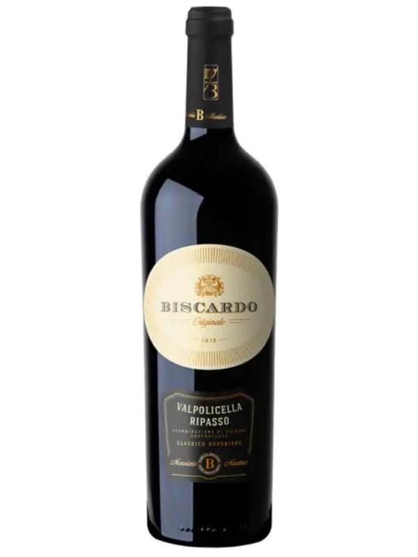 Wino Biscardo Ripasso della Valpolicella Amarone czerwone, wytrawne 0,75l 14% (1)
