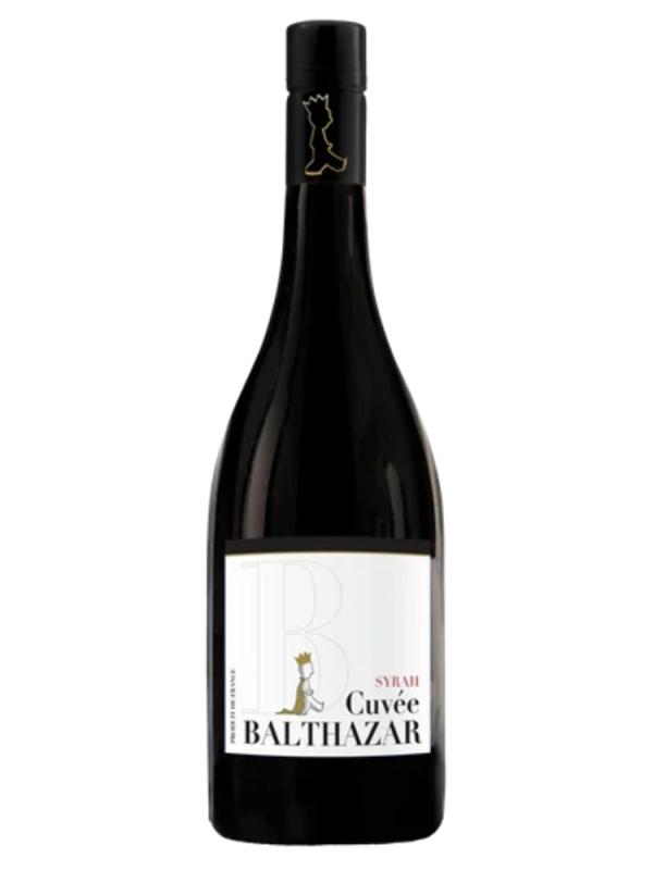 Wino Balthazar Syrah Cuvee czerwone, wytrawne 0,75l 14% Francja (1)
