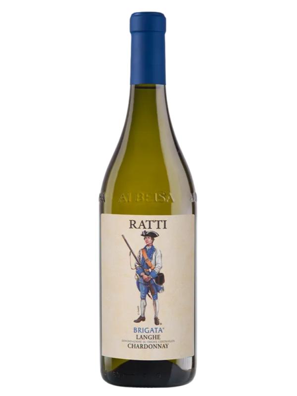 Wino Ratti Brigata Langhe Chardonnay białe, wytrawne 0,75l 13% Włochy (1)