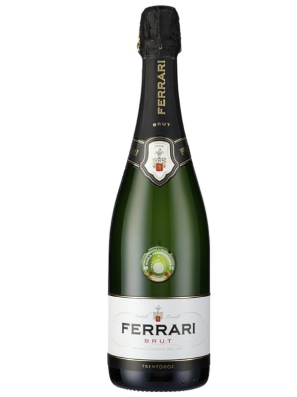 Wino musujące Ferrari Brut 0,75l biale, wytrawne Włochy (1)