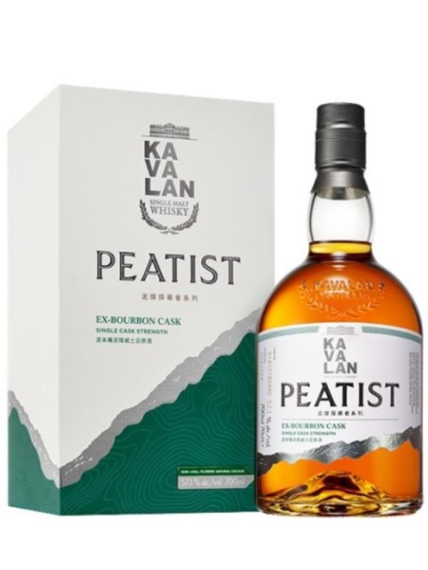 Whisky Kavalan Peatist ex-Bourbon Cask 2026 0,7l 55,6% (1)