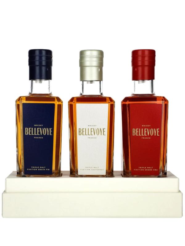 Whisky Bellevoye Zestaw Miniaturek 3x0,6l (1)