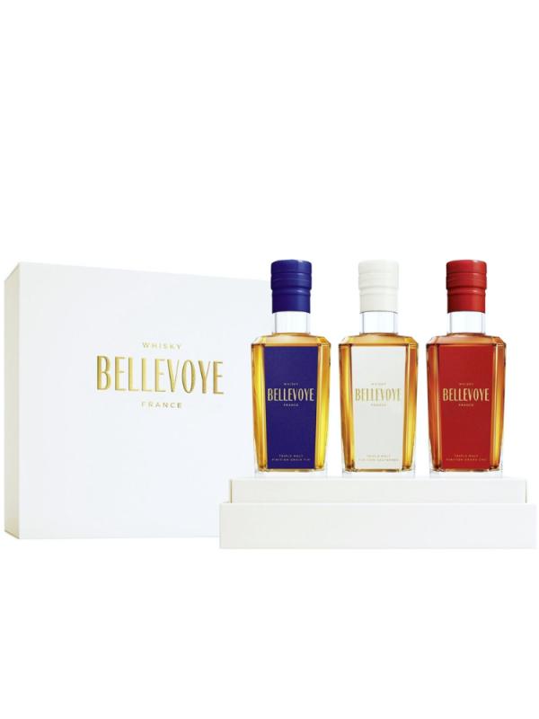 Whisky Bellevoye Zestaw Miniaturek 3x0,6l (2)
