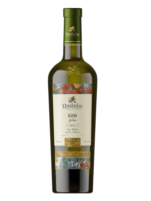 Wino Dugladze Kisi 12% 0,75L Białe Wytrawne Gruzja (1)