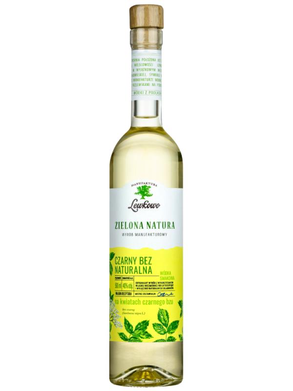 Wódka Zielona Natura Na Kwiatach Czarnego Bzu 0,5L 40% (1)