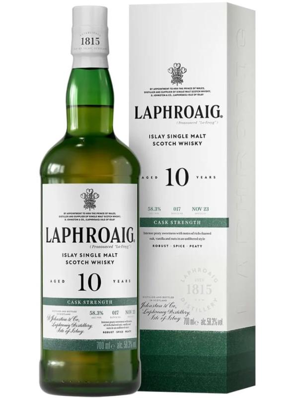 Whisky Laphroaig 10YO Cask Strength Batch #017 58,3% 0,7l (1)