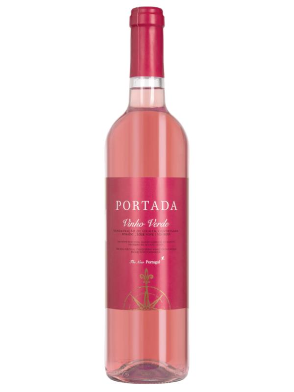 Wino Portada Vinho Verde Rose różowe, półwytrawne 0,75l 10% (1)