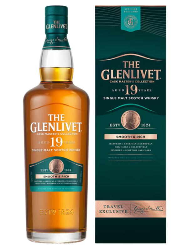 Whisky The Glenlivet 19YO Smooth & Rich Single Malt 0,7l 48% (1)