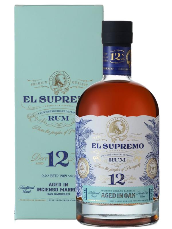 Rum El Supremo 12YO 0,7l 40% karton (1)
