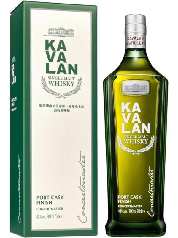 Kavalan Concertmaster Port Cask Finish 0,7L 40% (1)