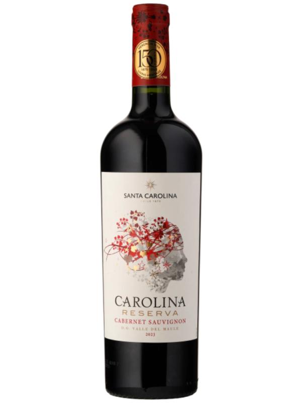 Wino Santa Carolina Reserva Cabernet Sauvignon czerwone, wytrawne Chile 13,5% 0,75l (1)