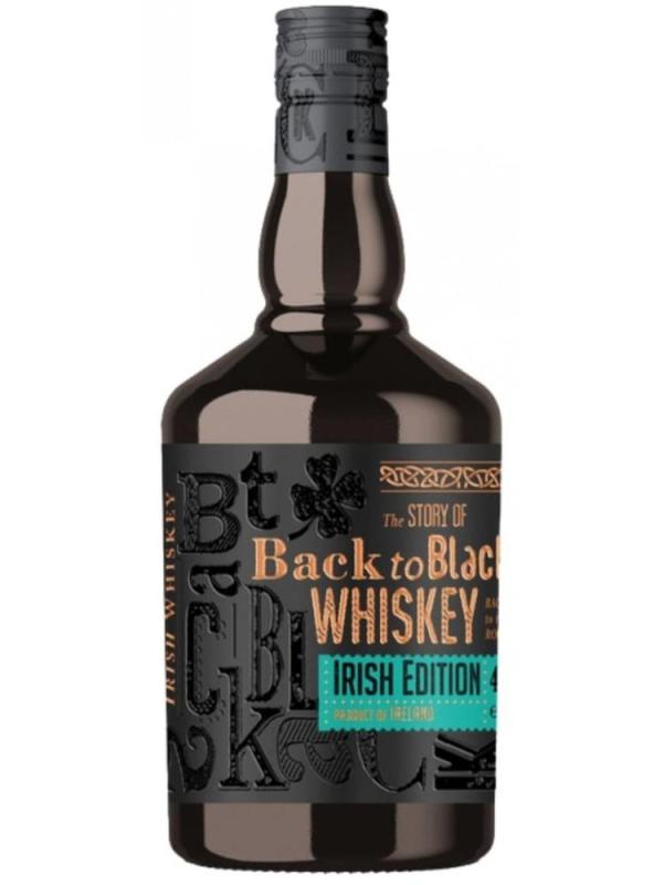 Irlandzka Whiskey Back to Black Blended Irish 40% 0,7L (1)