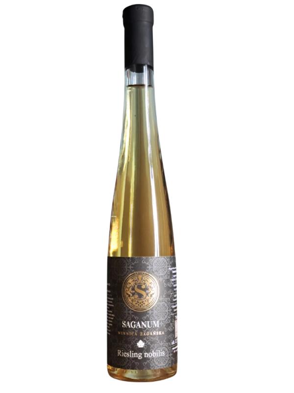 Wino Saganum Riesling Nobilis białe, półsłodkie 0,75l 12,5% (1)
