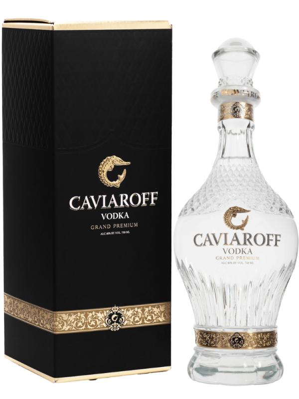 Wódka Caviaroff Grand Premium 0,7l w kartonie  (1)