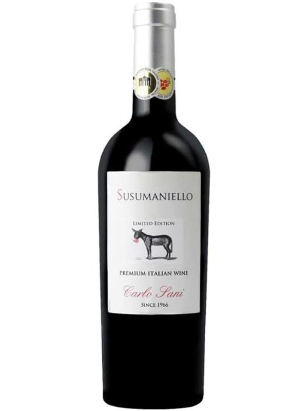 Wino Carlo Sani Susumaniello Salento CZ/W 0,75l 14,5% Włochy (1)