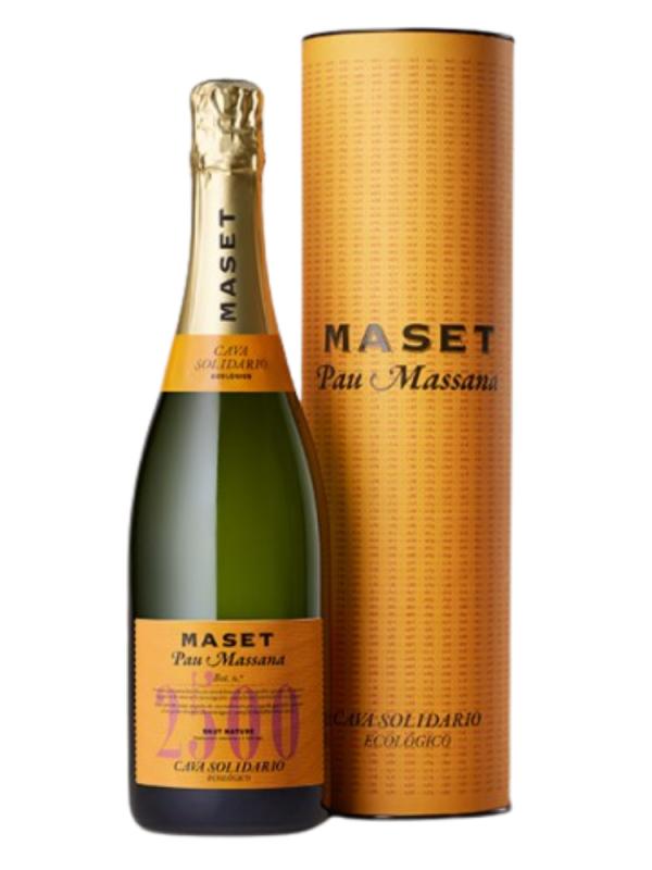 Wino musujące Cava Bio Maset Solidario Pau Massana Reserva (1)