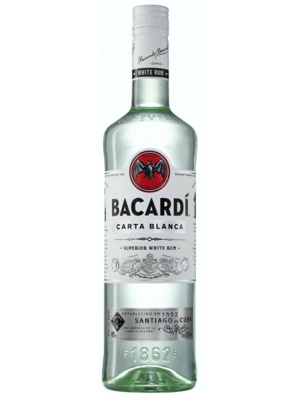 Rum Bacardi Carta Blanca 0,5l 37,5%  (1)