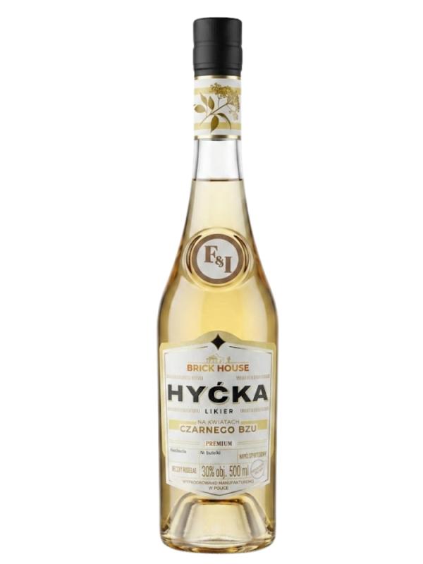 Likier Brick House Hyćka na kwiatach czarnego bzu 0,5L 30% (1)