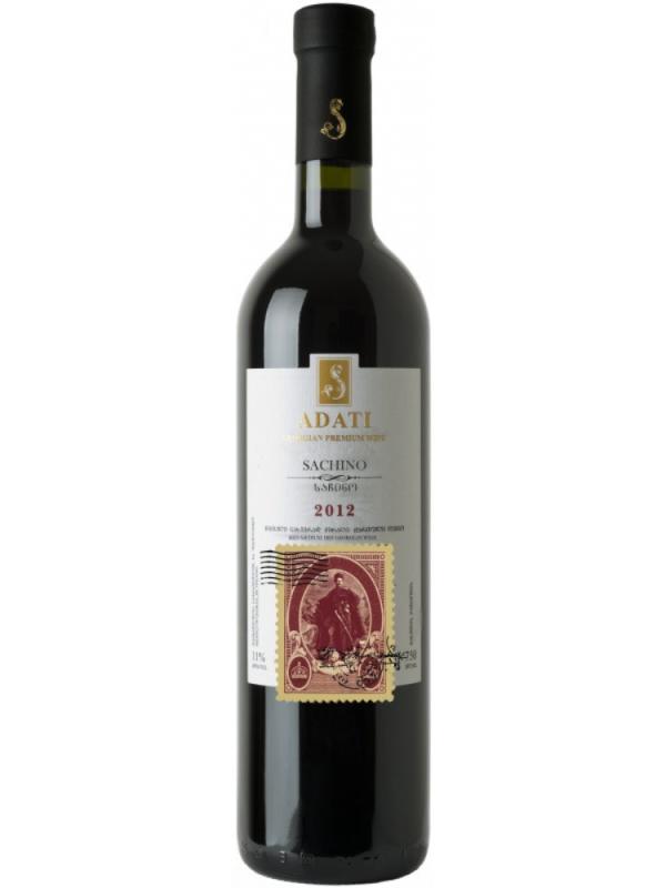 Wino Adati Sachino Red czerwone, półwytrawne 0,75l 11% (1)