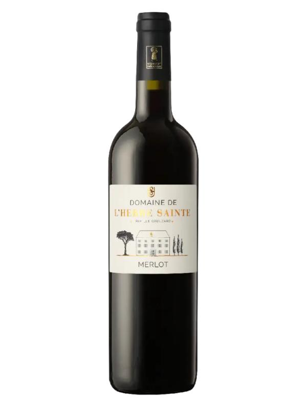 Wino Herbe Sainte Harmonie Merlot czerwone, wytrawne 0,75l 13% (1)