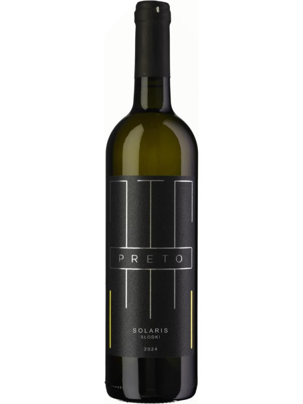 Winnica Preto Solaris białe, słodkie 0,75l 12% (1)