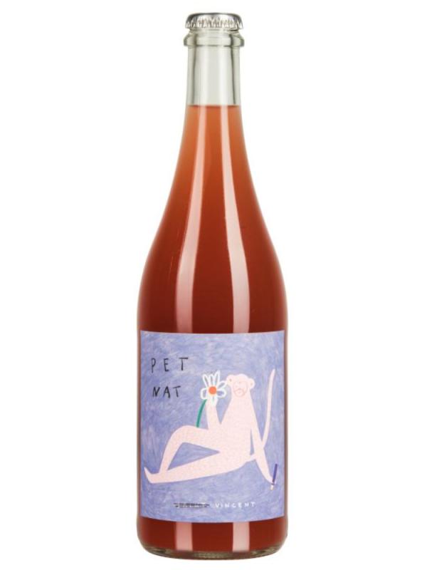 Wino Saint Vincent Pet Nat Frizzante różowe wytrawne 0,75l 12% Polska  (1)