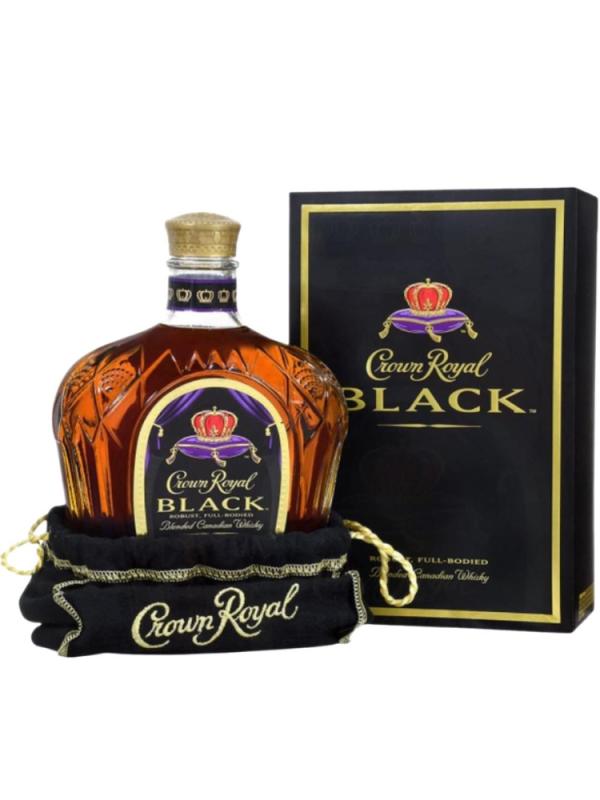 Whisky Bourbon Crown Royal Black 1L 45%  (1)