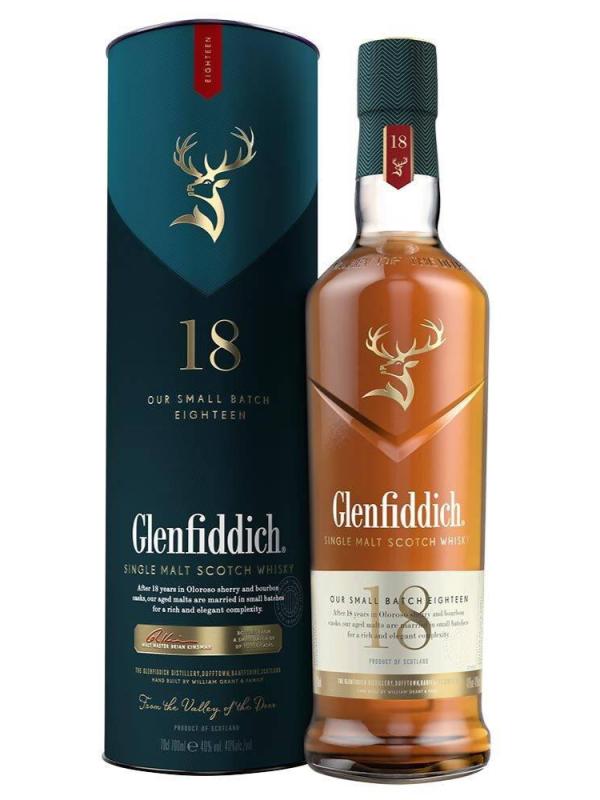 Glenfiddich 18 YO 40% tuba (1)