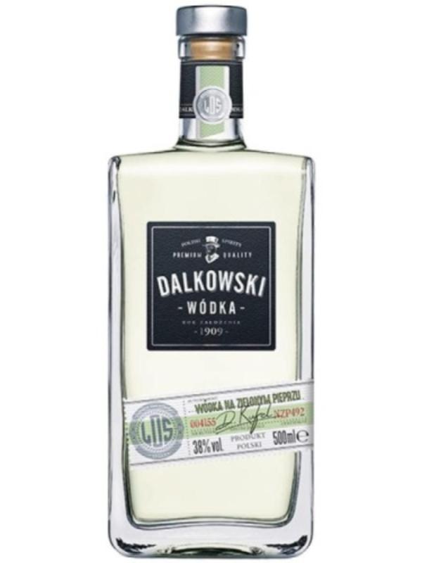 Wódka Dalkowski na zielonym pieprzu 0,5l 38% (1)