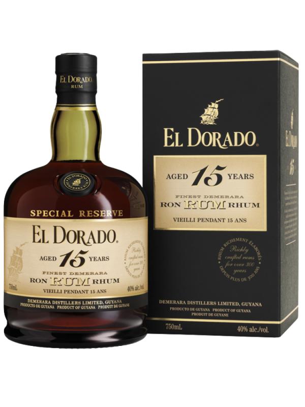 Rum El Dorado 15 YO 0,7l 43% (1)