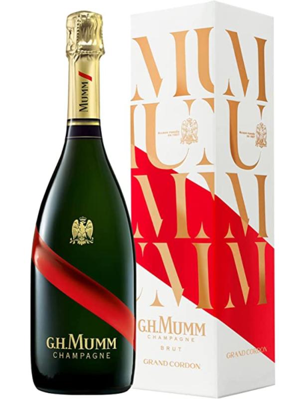 Szampan G.H. Mumm Grand Cordon bialy, wytrawny 0,75l 12% (1)