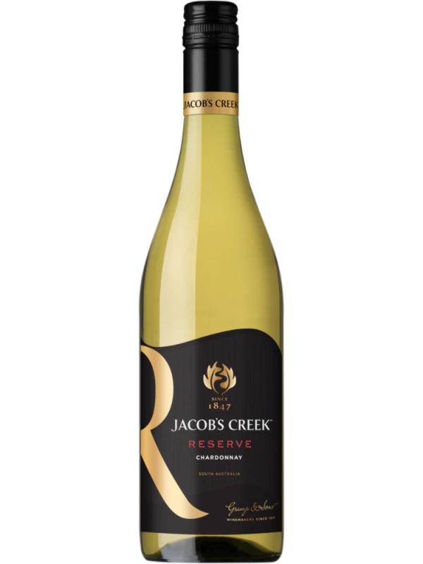 Wino Jacob\'s Creek Chardonnay Reserve białe, wytrawne 0,75l Australia  (1)