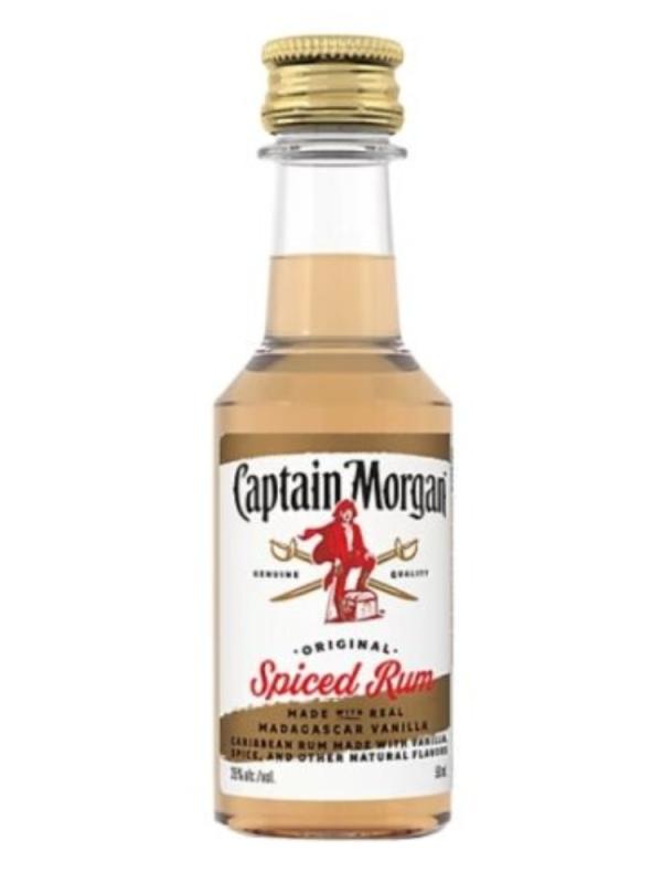 Captain Morgan Original Spiced Gold miniaturka 50ml 35% (1)