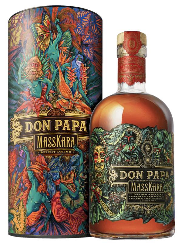 Rum Don Papa Masskara What’s Your Wild 40% 0,7L TUBA (1)