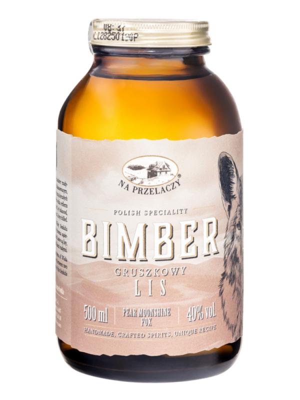 Wódka Bimber Gruszkowy Lis 40% 0,5l (1)