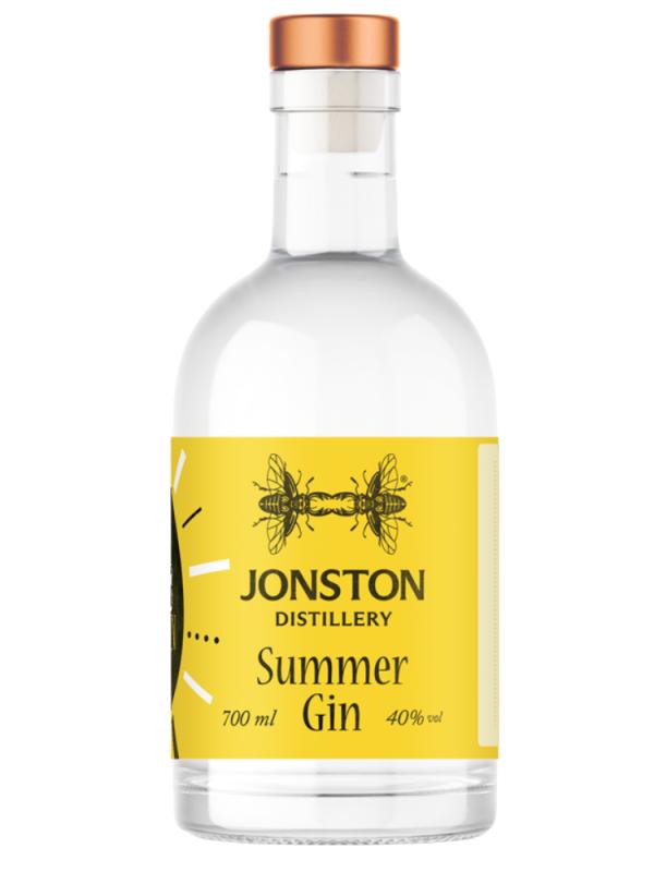 Gin Jonston Summer Vibes 2026 Rhubarb & Pink Pepper 40% 0,7L (1)