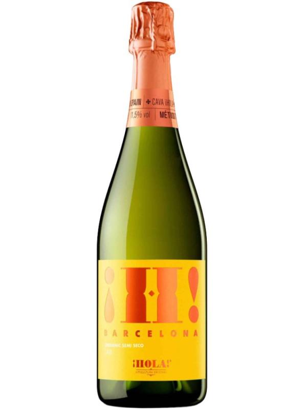 Wino Musujące Cava Hola Barcelona Organic Brut 11,5% 0,75L (1)