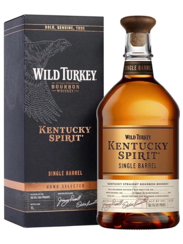 Whiskey Bourbon Wild Turkey Kentucky Spirit Single Barrel 1L 50,5% Opakowanie  (1)